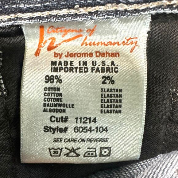 CITIZENS OF HUMANITY Distressed Bootcut Sid Jeans Blue Mens 36 2000s Y2K Grunge - Picture 8 of 8